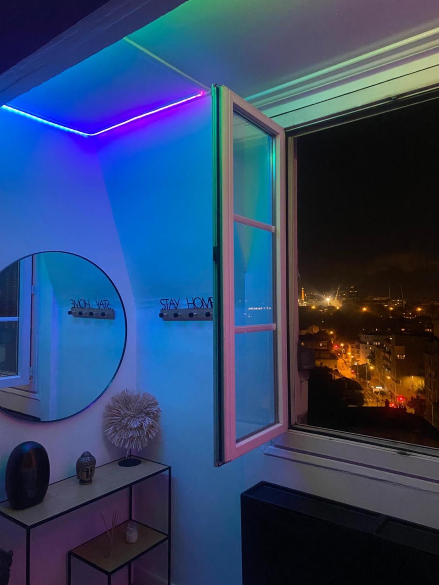 Appartement Vue Tour Eiffel Ligne 14 A Cote De Paris Gentilly Esterno foto